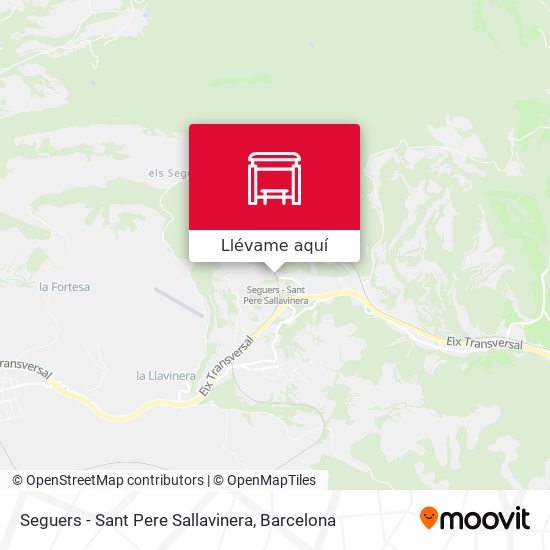 Mapa Seguers - Sant Pere Sallavinera