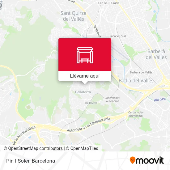 Mapa Pin I Soler