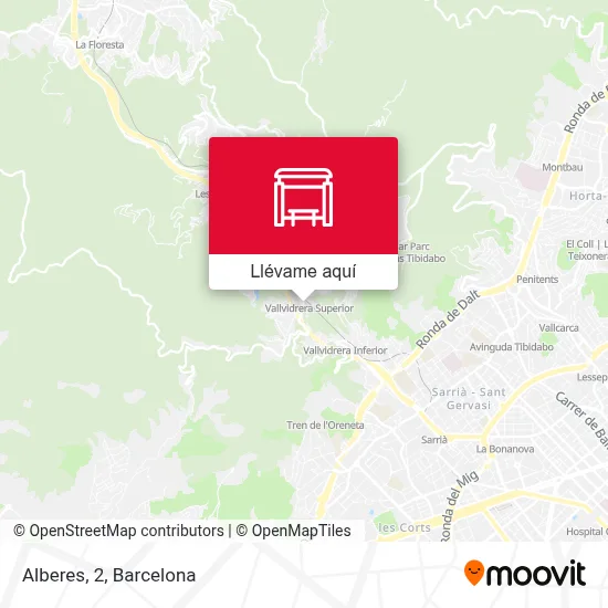 Mapa Alberes, 2