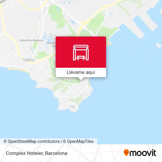 Mapa Complex Hoteler