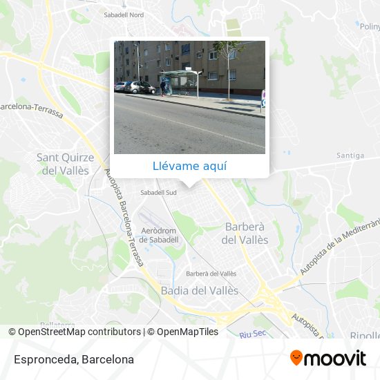 ¿Cómo llegar a Espronceda en Sabadell en Autobús, Tren o Metro?