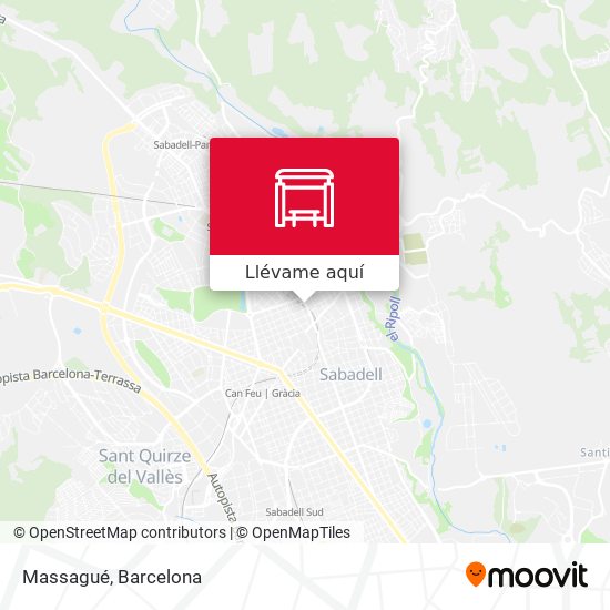 Mapa Massagué