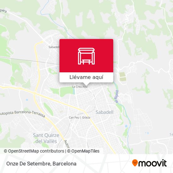 Mapa Onze De Setembre