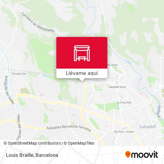 Mapa Louis Braille