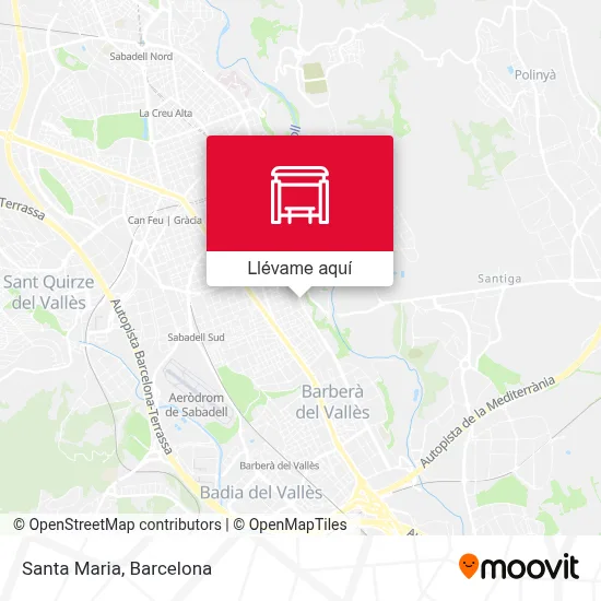 Mapa Santa Maria