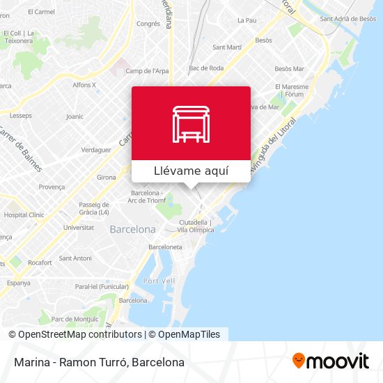 Mapa Marina - Ramon Turró
