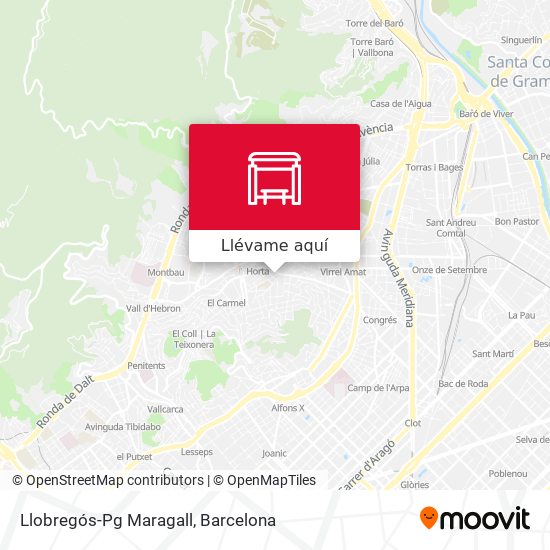 Mapa Llobregós-Pg Maragall