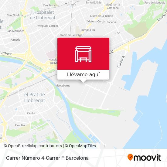 Mapa Carrer Número 4-Carrer F
