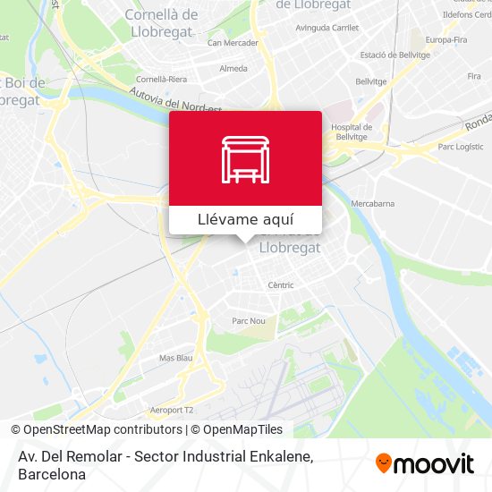 Mapa Av. Del Remolar - Sector Industrial Enkalene