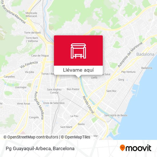 Mapa Pg Guayaquil-Arbeca