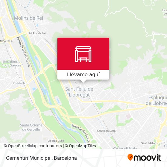 Mapa Cementiri Municipal