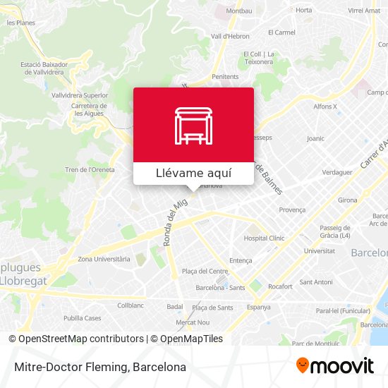 Mapa Mitre-Doctor Fleming