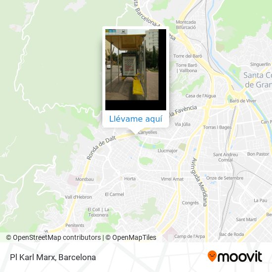 Mapa Pl Karl Marx