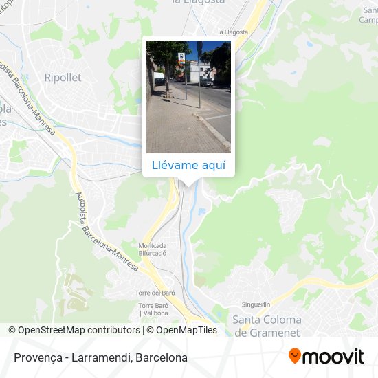 Mapa Provença - Larramendi