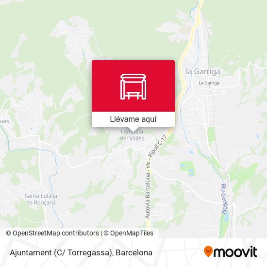 Mapa Ajuntament (C/ Torregassa)