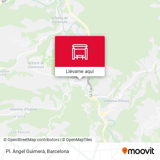 Mapa Pl. Àngel Guimerà