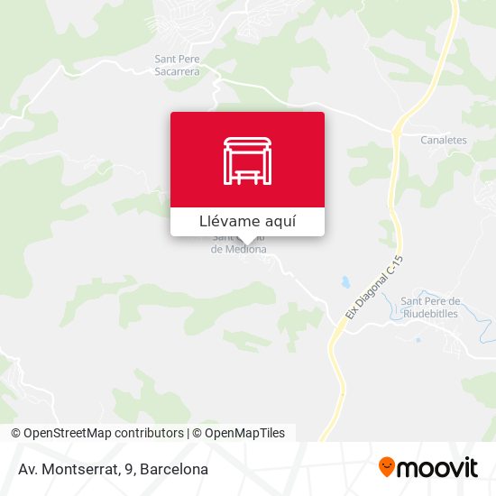 Mapa Av. Montserrat, 9