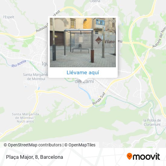 Mapa Plaça Major, 8