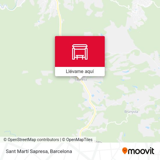 Mapa Sant Martí Sapresa