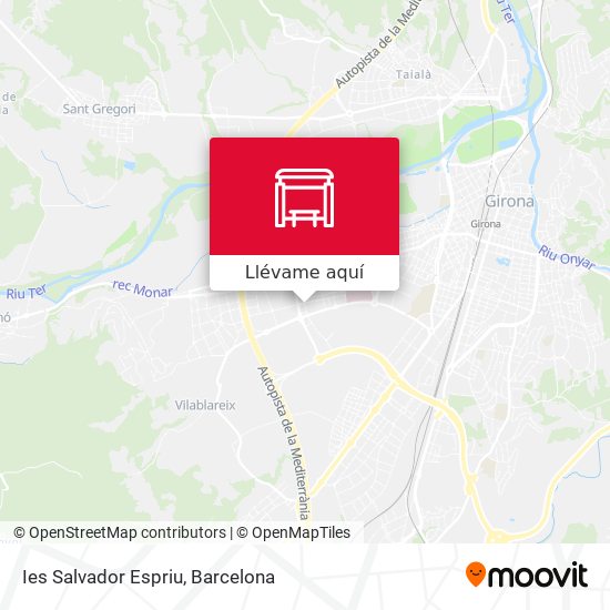 Mapa Ies Salvador Espriu