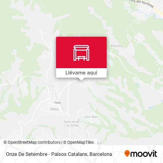 Mapa Onze De Setembre - Països Catalans