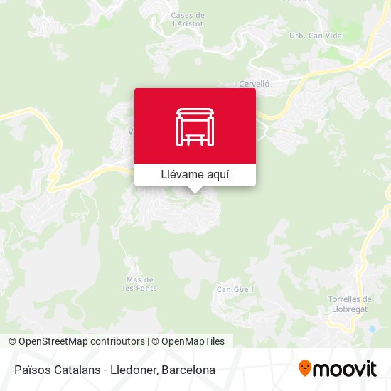 Mapa Països Catalans - Lledoner