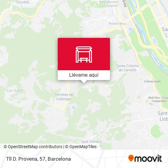 Mapa Tll D. Provena, 57