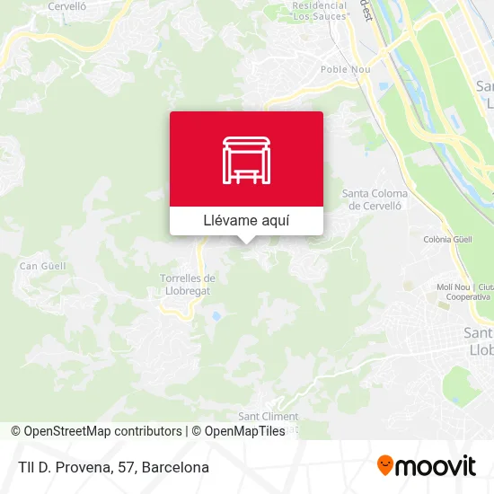 Mapa Tll D. Provena, 57