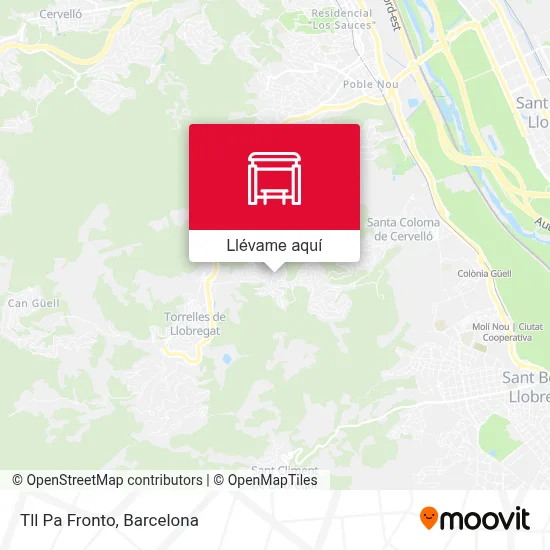 Mapa Tll Pa Fronto