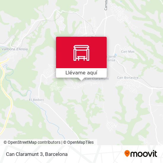 Mapa Can Claramunt 3