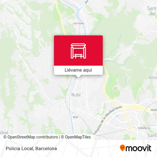 Mapa Policia Local