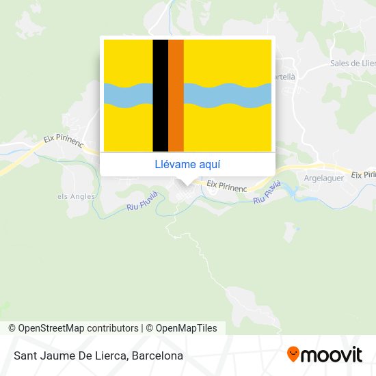 Mapa Sant Jaume De Lierca