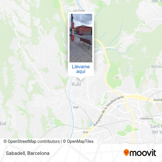 Mapa Sabadell