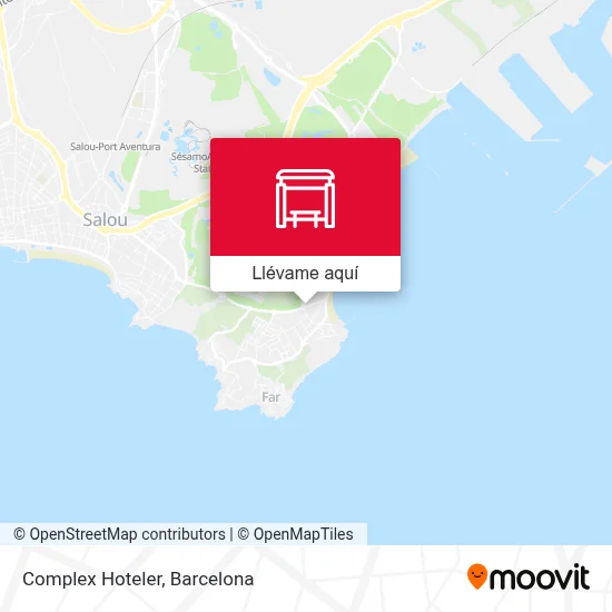 Mapa Complex Hoteler