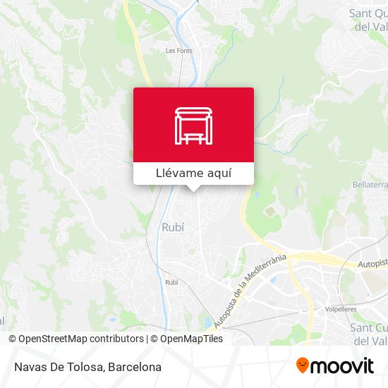 Mapa Navas De Tolosa