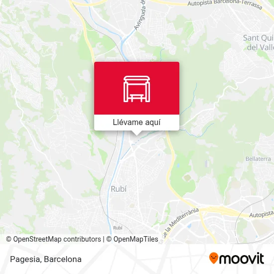 Mapa Pagesia