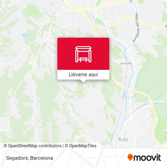 Mapa Segadors