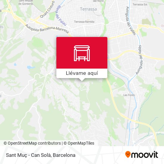 Mapa Sant Muç - Can Solà