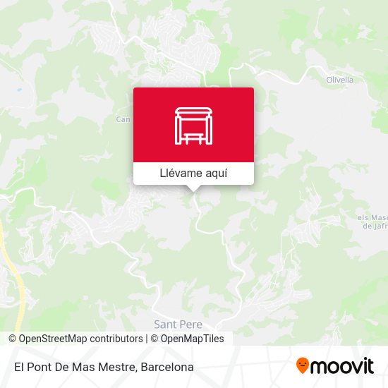 Mapa El Pont De Mas Mestre