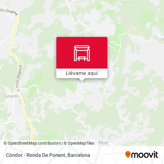 Mapa Còndor - Ronda De Ponent