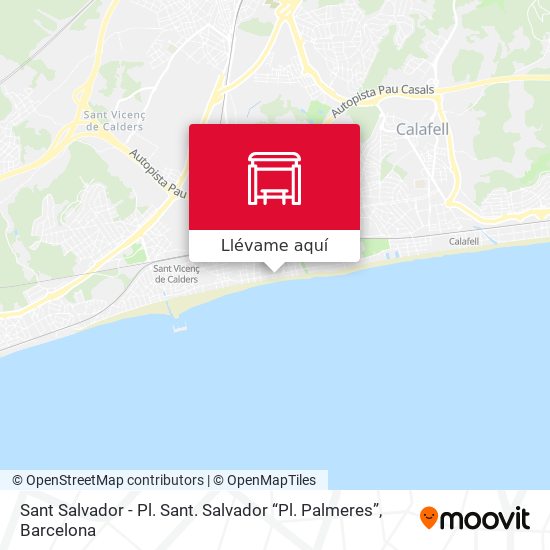 Mapa Sant Salvador - Pl. Sant. Salvador “Pl. Palmeres”