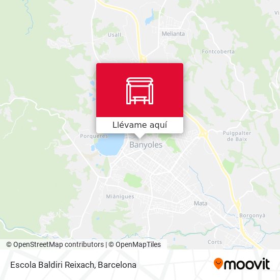 Mapa Escola Baldiri Reixach