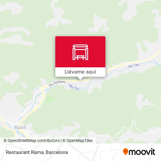 Mapa Restaurant Rama