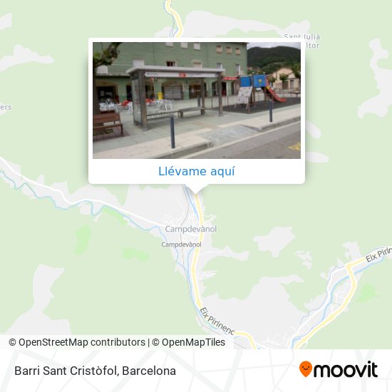 Mapa Barri Sant Cristòfol