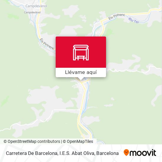 Mapa Carretera De Barcelona, I.E.S. Abat Oliva