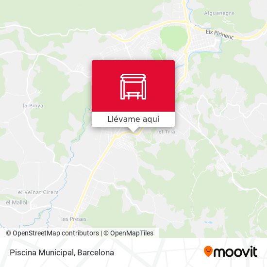 Mapa Piscina Municipal