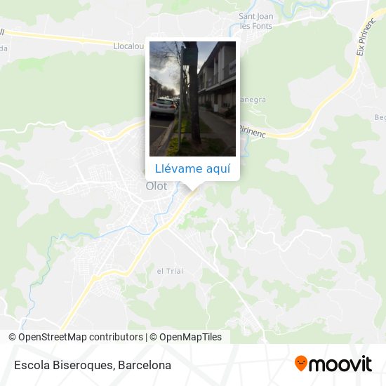 Mapa Escola Biseroques