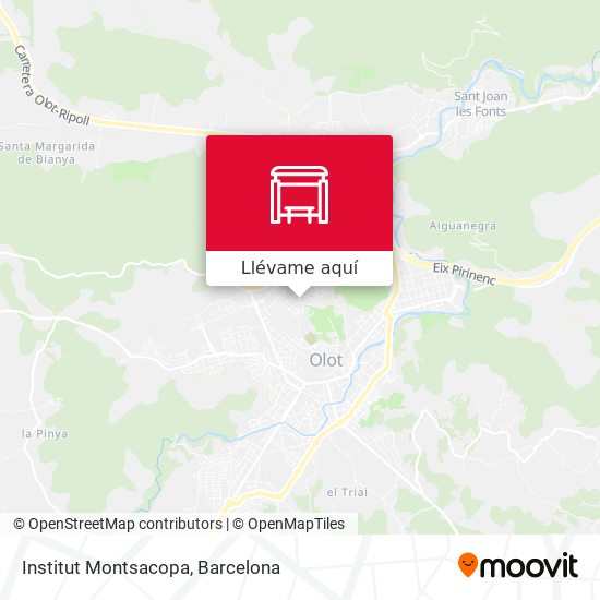 Mapa Institut Montsacopa