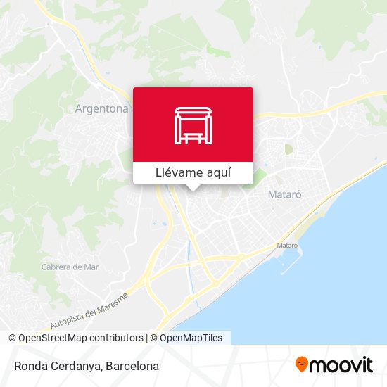 Mapa Ronda Cerdanya