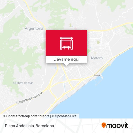 Mapa Plaça Andalusia